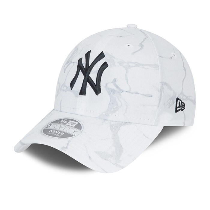 New York Yankees Naiset 9FORTY Lippis Marble - New Era Lippikset Finland FI-395602